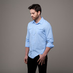 Avery Shirt // Blue (M)