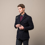 Firth of Forth Wool Jacket // Navy (M)