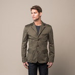 Glen Olive Hunting Blazer // Olive Green (S)