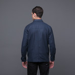 Wool Overshirt // Blue (S)