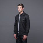 Cashmere Overshirt // Charcoal (S)