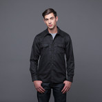 Cashmere Overshirt // Charcoal (S)
