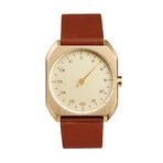 Slow Mo 07 Quartz // Gold Case + Gold Dial