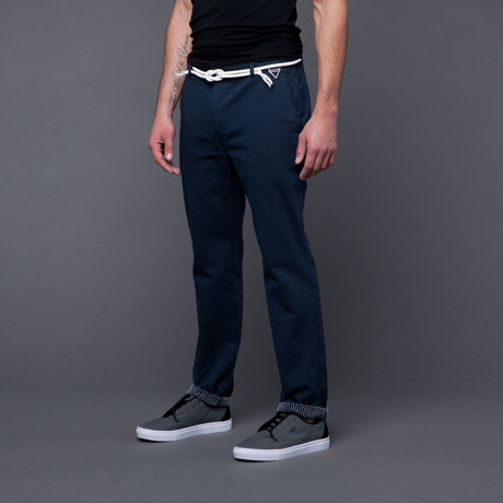 Charlie Dots Pant // Navy (30WX30L)