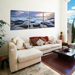 Sunset On The Rocks (20"W x 20"H x 0.5"D)