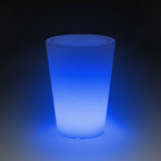 Illuminated Planter Clear // 0750