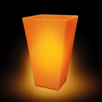 Illuminated Planter // Ken (Orange)