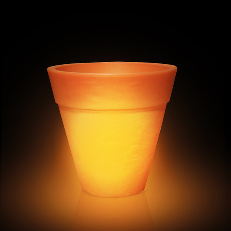 Illuminated Planter // Tom (Orange)