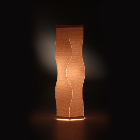 Floor Lamp // Stone Beige (36"H)