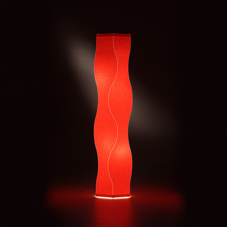 Floor Lamp // Flame Red (36"H)