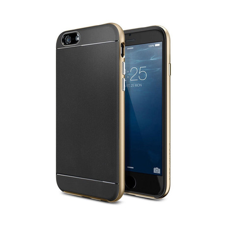 Slim Armor Rugged Case // Gold (iPhone 6)