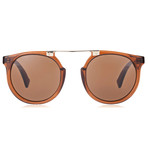 Owl Eyes Sunglasses // Dark Wood