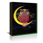 Owl S HI (16"W x 20"H x 1.5"D)