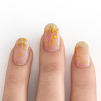 24K Gold Leaf Top Coat