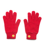 COZY Lined Touch Screen Glove // Red (Small)