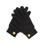COZY Lined Touch Screen Glove // Black (Large)