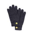 COZY Lined Touch Screen Glove // Navy Blue (Small)