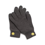 COZY Lined Touch Screen Glove // Charcoal // X-Small (Small)