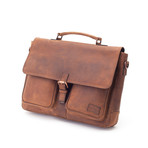 Holkham Satchel // Tan