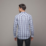 Merc // Long Sleeve Button Up // Sky (XL)