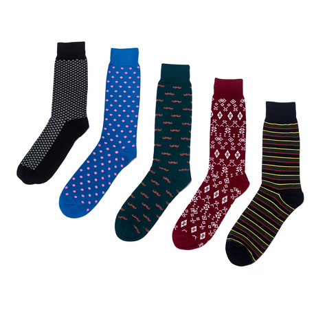 The Tie Bar // Jackson // Five Sock Combo