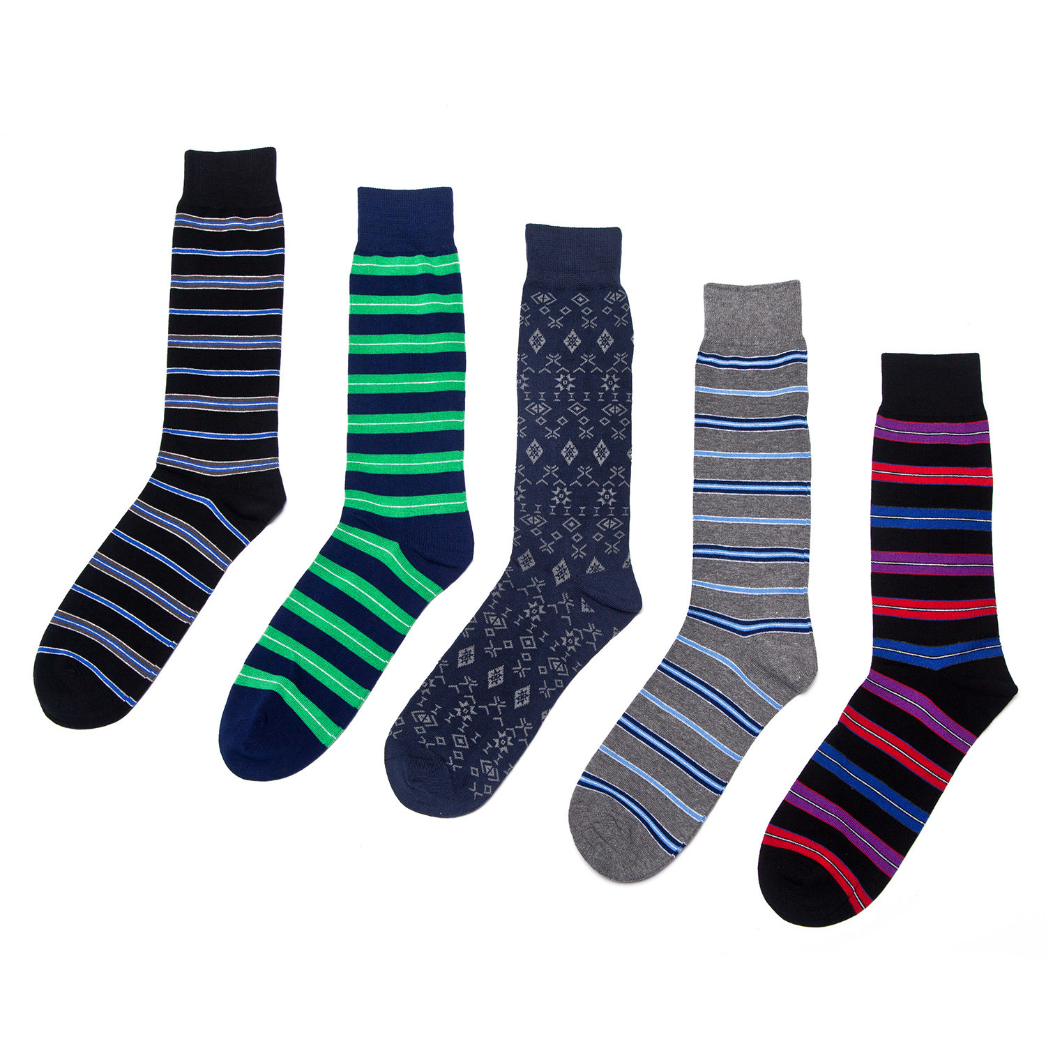 The Tie Bar // Timothy // Five Sock Combo - The Tie Bar - Touch of Modern
