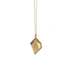 Amulet Two Necklace // Gold