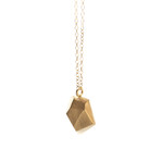 Amulet One Necklace // Gold