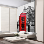 Red Bus And Telephone Booth In London // Matt McGordon