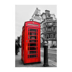 Red Bus And Telephone Booth In London // Matt McGordon