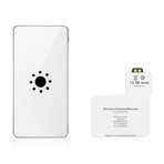 QiPack Wireless Charger // Samsung Galaxy S4 // Silver