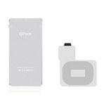 QiPack Wireless Charger // Samsung Galaxy S4 // Silver