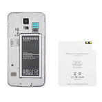 QiPack Wireless Charger // Samsung Galaxy S5 // Silver