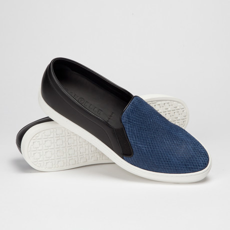 Danyelle // Lipari Two Tone Slip On // Blue (Euro: 44)