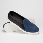 Danyelle // Lipari Two Tone Slip On // Blue (Euro: 44)