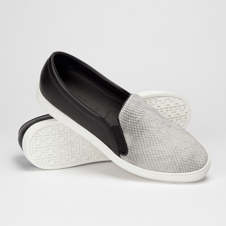 Lipari Two Tone Slip On // Grey (Euro: 44)