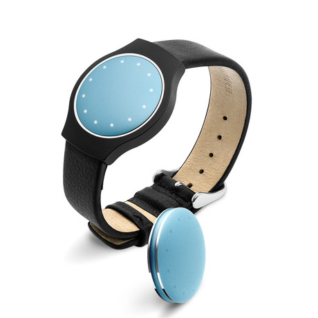 Misfit Shine Activity Monitor & Leather Band // Topaz (Tan Leather)