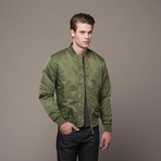 BLC // Mssg Ma1 Jacket // Khaki  (M)