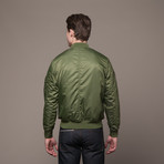 BLC // Mssg Ma1 Jacket // Khaki  (M)