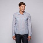 Linen Button Down // Light Blue (S)