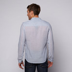 Linen Button Down // Light Blue (2XL)