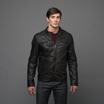 Rogue // Lamb Mustang Leather Jacket // Black (S)