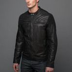 Rogue // Lamb Mustang Leather Jacket // Black (S)