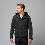 Rogue // Contrasting Trim Jacket // Slate (L)