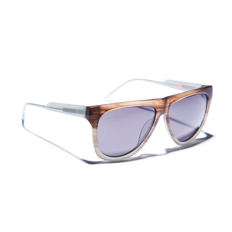 Co-Pilot Sunglasses // Brown Gradient