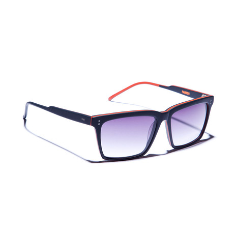 Edge Sunglasses // Midnight Blue Rust