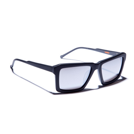 Caps Lock Voice Sunglasses // Black & Grey