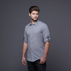 Antony Morato // Metropolis Pin Stripe Shirt // Blue (XL)