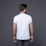 Minimal Rock Glass T-Shirt // White (S)