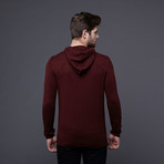 Hooded Knit Sweater // Cinnamon (M)